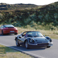 Ferrari + Porsche auf Sylt